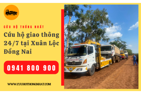 Cứu hộ giao thông Xuân Lộc Đồng Nai 24/7