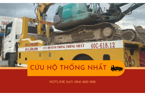 Dịch vụ cẩu kéo cứu hộ xe cơ giới tại Thống Nhất Đồng Nai